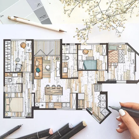 Планировка
